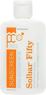 Solbar Solbar fifty pf cream sunscreen spf 50 unscented, 4 oz, 4 Ounce