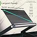 WorkEZ Executive Laptop Stand for Desk Adjustable Height computer lap desk for laptop aluminum laptop cooling stand adjustable laptop desk for bed portable laptop stand ergonomic laptop holder desk