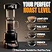 Fresh Roast Coffee Roaster Bundle SR800, Glass Extension Tube, Pour Over DIgital Scale, (2lbs) Sample Pack of Green Beans, (2-Pack) Sample Trays, Chaff Brush