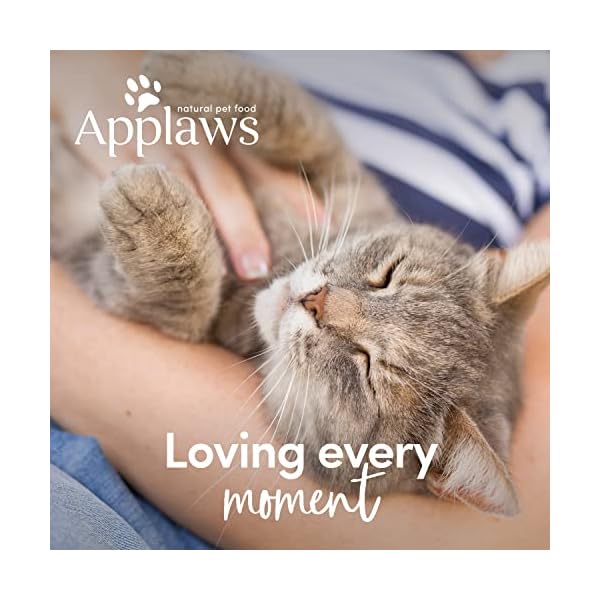 Applaws Premium Natural Katzenfutter Nass, Thunfischfilet in Brühe 70g Dose (24 x 70g) – Bild 8