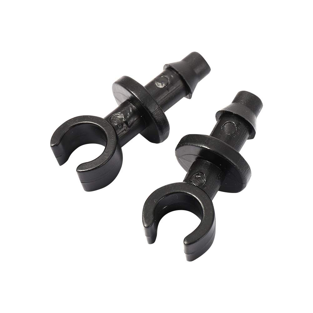 Accesorios para tuberías de riego, Conectores de Extremo Manguera latón, 500 Unidades, 4/7 mm, PE, Sello Agua, Tapones riego por Goteo for jardín