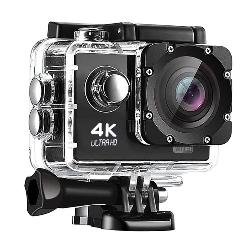 Drumstone (𝟱 𝗬𝗲𝗮𝗿𝘀 𝗪𝗮𝗿𝗿𝗮𝗻𝘁𝘆 4K Action Camera with 20MP Photo, 4X Zoom, WiFi & App Control, Waterproof Case, Ultra-Wide Lens, Ideal for Outdoor Sports, Travel & Adventure-image-17