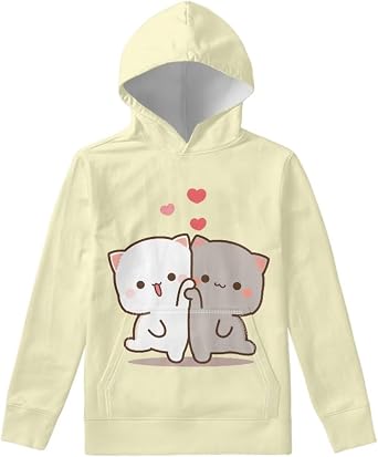 WELLFLYHOM Hoodies for Boys Girls Youth Kids Hooded Pullover Long Sleeve Sweatshirts