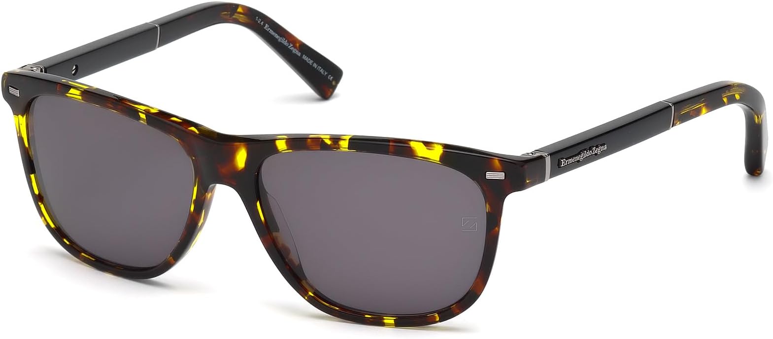 EZ0009 - 54A Sunglasses red havana frame w/ Grey Lens 56mm