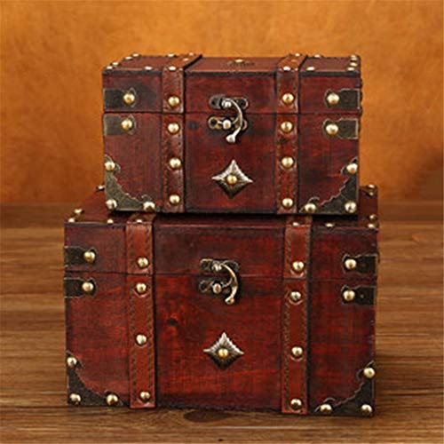 Boîte rétro en bois : le coffret cadeau idéal pour accessoires