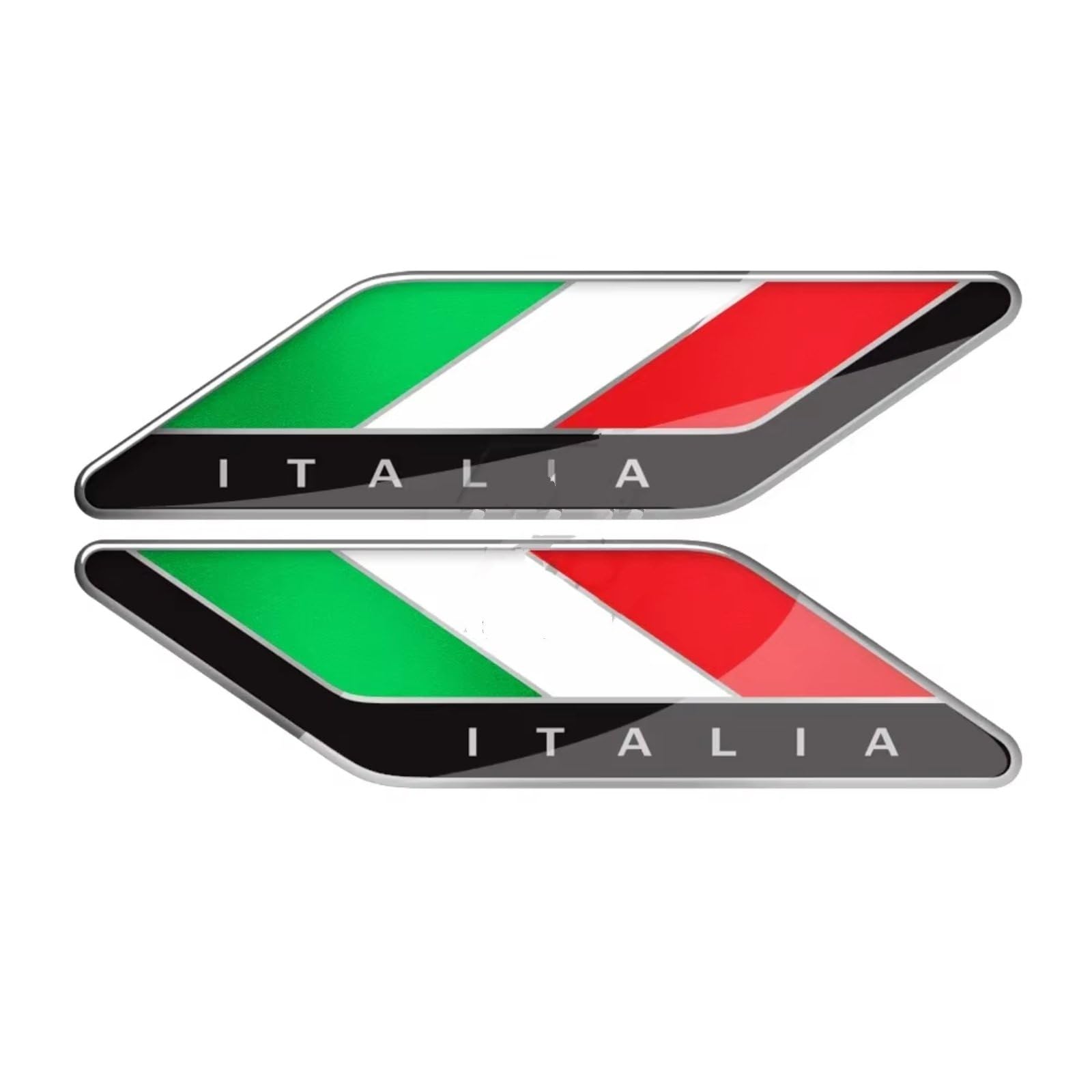 Motorcycle Centre Tank Pad Compatible with Aprilia Universal Vehicle Model Decals PU Polyurethane 3D Italy Flag Sticker Italia Decal Accessories
