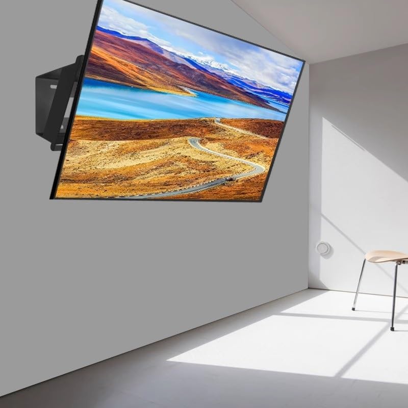 Fixation plafond TV 32 à 70 pouces ultra robuste et discrète de 5 à 28 cm - 2