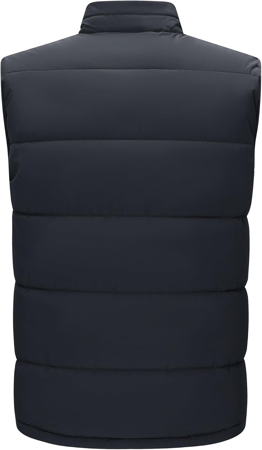 33,000ft Men's Winter Puffer Vest Outerwear Fleece Lined Warm Casual Outdoor Insulated Quilted Sleeveless Jacket - Image 7