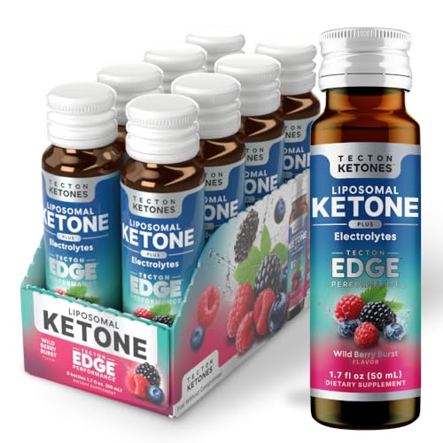 Tecton Ketones - Bioidentical Exogenous Ketones Supplement, D-BHB Focus &