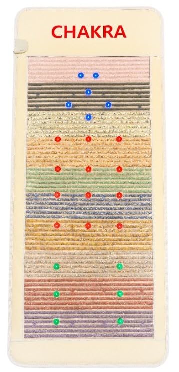 Balance Full Body Chakras, Cleanse & Meditate with Crystal PEMF Pulsator Photon Heating Mat