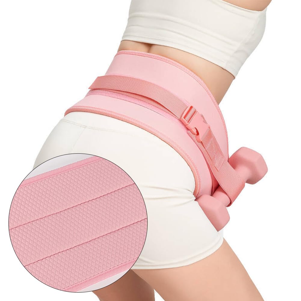 Ceinture De Poussée De Hanches Réglable – Hip Thrust Belt Pour Haltères, Coussin Rembourré, Nylon – Fitness, Squats, Fentes, Soulevés De Terre