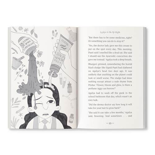 Image of Agalya in the Spotlight | A Fresh, Modern Twist to Rapunzel | Fun Illustrations | Themes of Beauty, Friendship, Resilience and Courage | Ages 8 + | Story Book for Kids