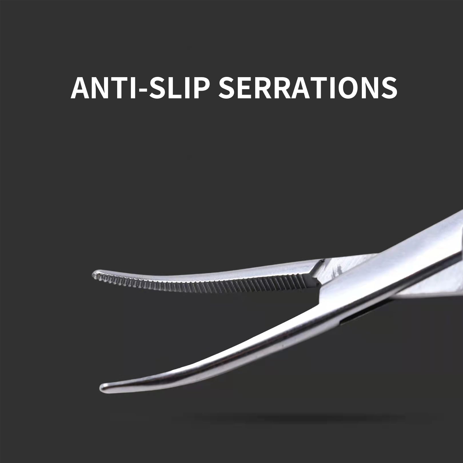 Alicates de piercing, pinza de arteria, herramienta de agarre de bola, juego de costura