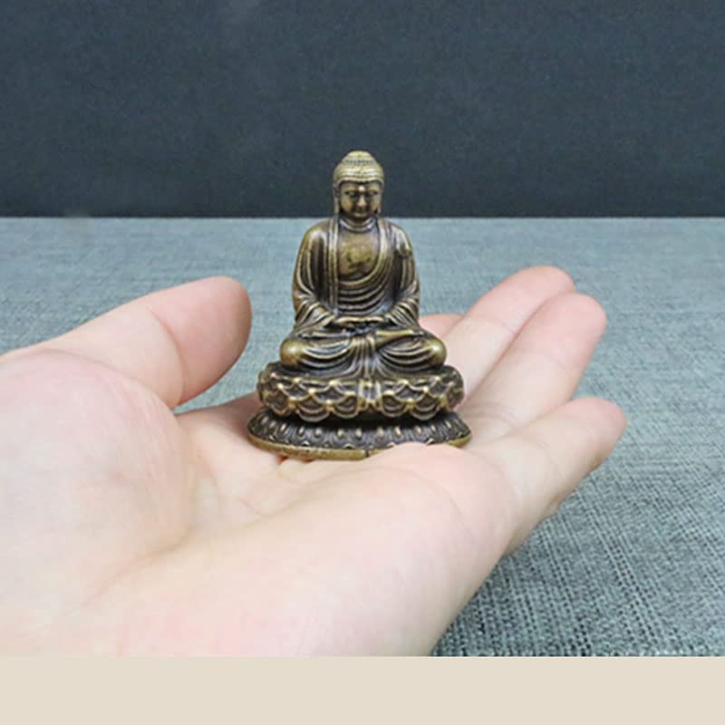 Amazon｜ミニ 仏像 釈迦如来座像 5cm『曹洞宗・臨済宗・天台宗』銅製