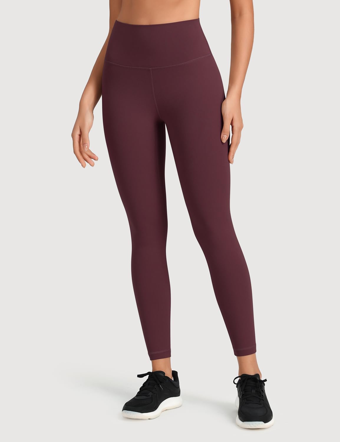 HeyNuts Workout Pro Leggings 25'', Compression High Waisted 7/8 Workout Pants - Image 2