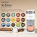 Keurig K-Slim Coffee Maker, Single Serve K-Cup Pod Coffee Brewer, 8 to 12 oz. Brew Sizes, White