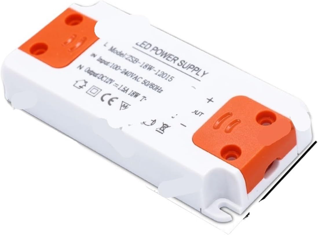 1PCS Lighting Transformer LED Power Driver(18W DC12V 1.5A)