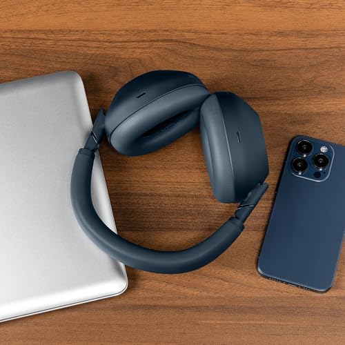Image of WC PadZ XM6 - Premium Replacement Earpads Compatible with Sony WH-1000XM6 Headphones by Wicked Cushions | Enhanced Comfort, Durable PU Leather & Sound Isolation | Midnight Blue
