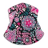 ネックウォーマー フェイスマスク 花柄 はながら (3) ヘッドバンド 多機能 バンダナ 防寒 防風 埃よけ 花粉症に対策 釣り サイクリング スキー 登山 マスク 秋冬用 男女兼用 フリーサイズ