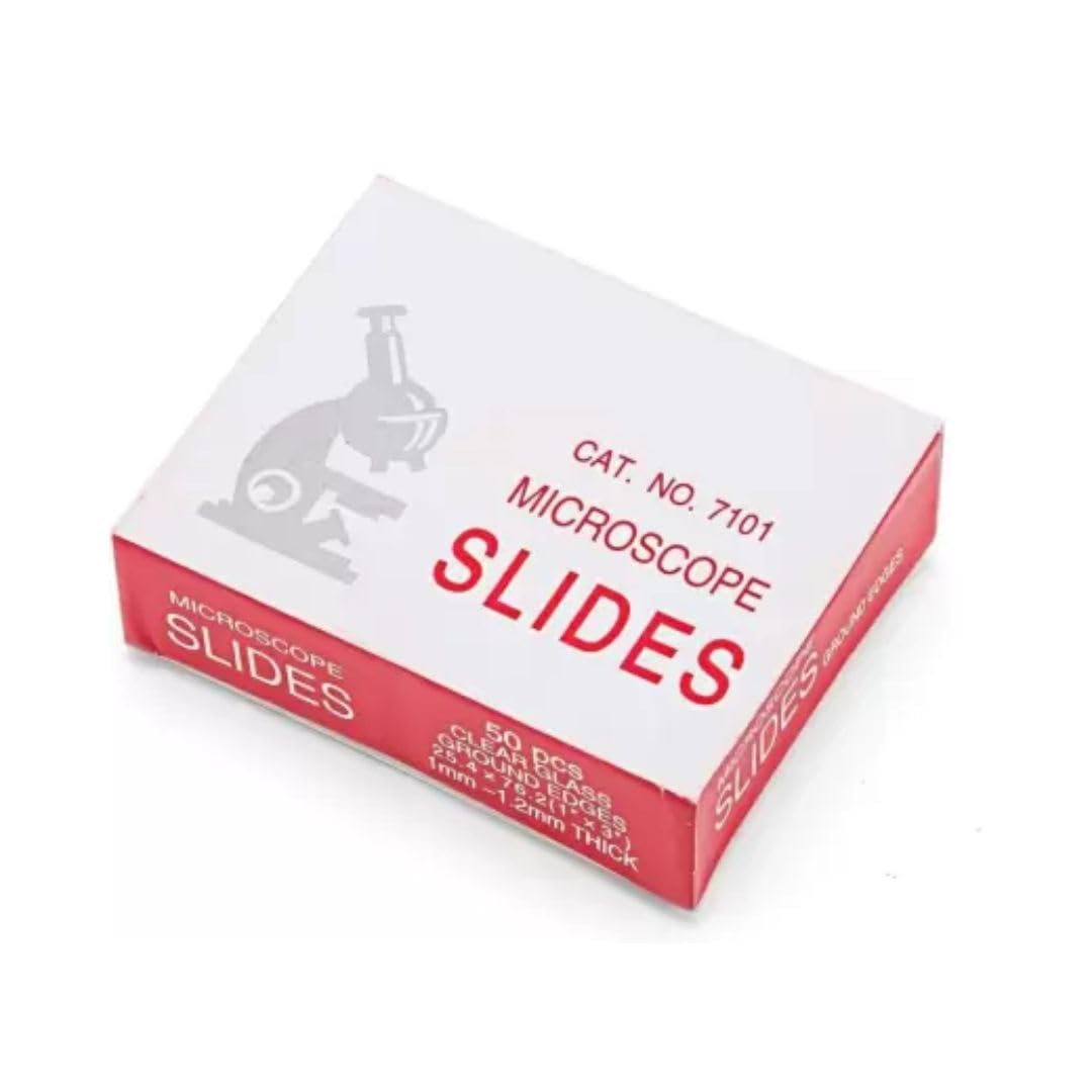 Microscope Glass Slides, Pack of 50, 25.4mm x 76.1mm, 1.2mm Thick-image-41