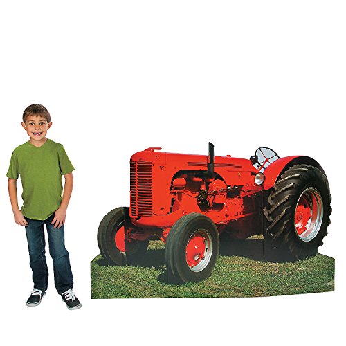 Fun Express Tractor Photo Cut-Out Stand-Up - Large Party Decor