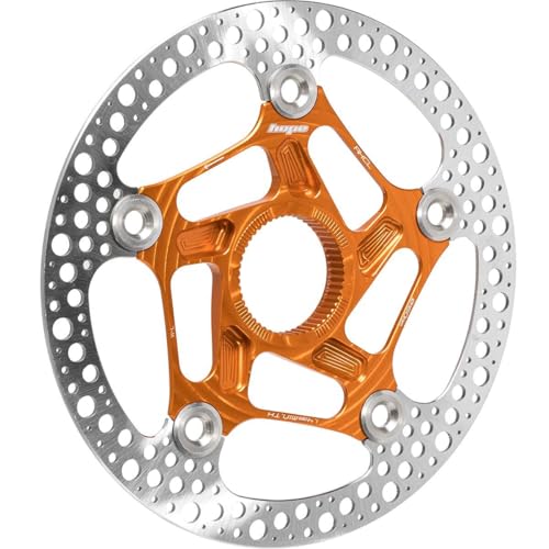 Hope Rx Center Lock Disc Rotor Orange, 160Mm
