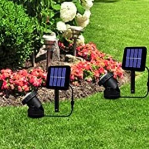 Lampe solaire pour eau IP68 extérieur spot rotatif 90° - 4