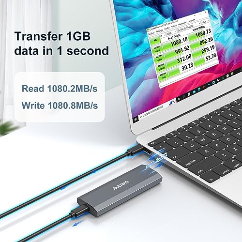 Caja externa NVME y SATA para discos 2.5 y 3.5 pulgadas miniatura 4