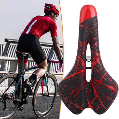 Selle de vélo design imprimé finitions soignées confort de route - 3
