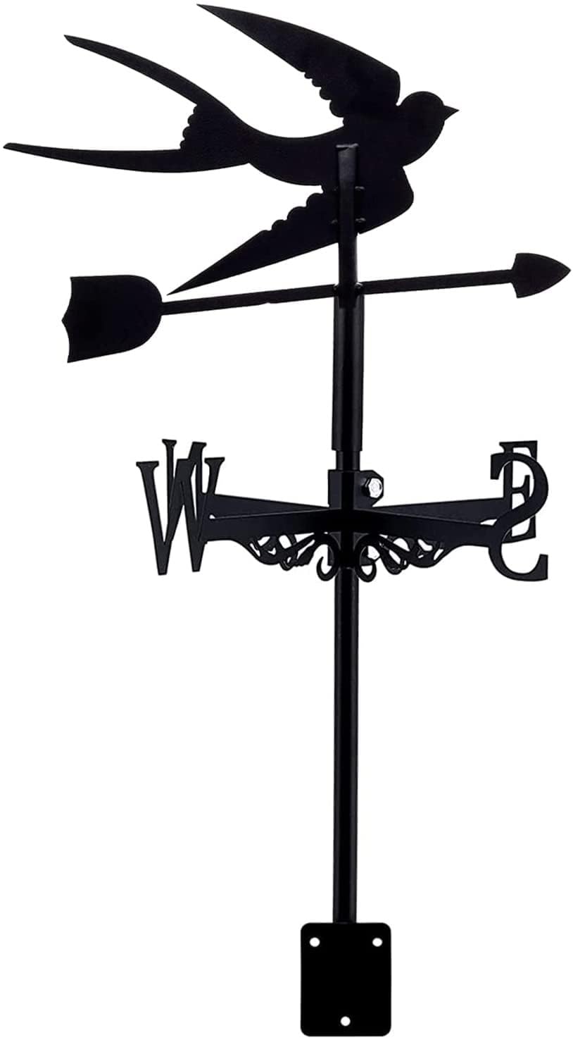 Girouette sorcière indicateur direction vent pour jardin et toit