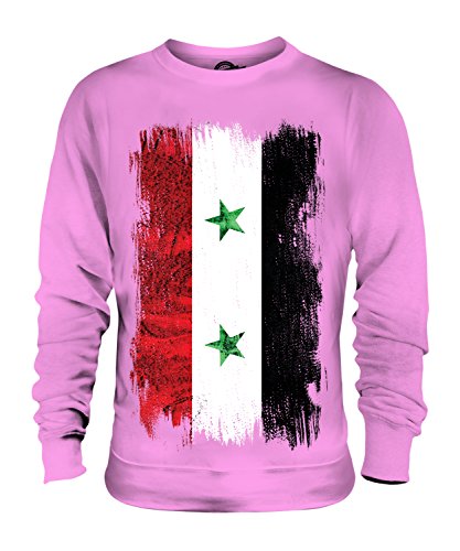 Sweat Syrie drapeau Candymix unisexe vêtement grunge homme femme