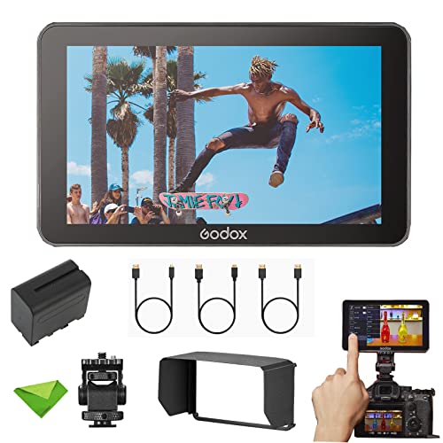 Godox GM6S 4Kモニター Amazon | Godox GM6S 4K カメラモニター 5.5 インチ 1200nit 超高輝度