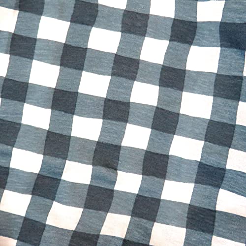 Image of HonestBaby Unisex-Baby Classics Fitted Crib Sheets Set Standard Mattress, 100% Organic Cotton Baby Boys, Girls, Neutral, 1 Pack - Tossed Skulls, One Size