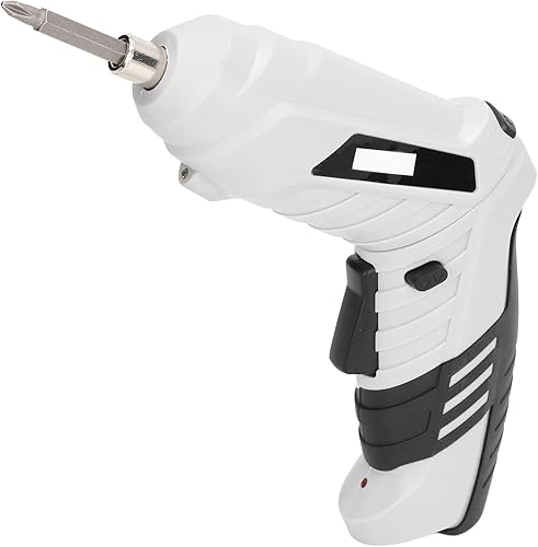 Destornillador eléctrico, juego de destornilladores inalámbricos con 2 puntas, destornillador eléctrico de mano para reparación de perforación, kit