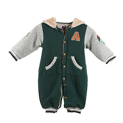 Lilliput Unisex Romper (8907264100632_Green_36 Months) Amazon.in
