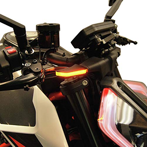 New Rage Cycles Front Turn Signals Compatible with KTM SuperDuke 1290 2015-2019