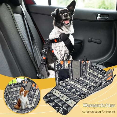 Protection de siège auto pour chien imperméable bâche voiture chat tapis camping