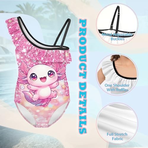 Image of Yzaoxia Girls One Piece Swimsuits Bathing Suit for Kids Swimwear 3-14Y