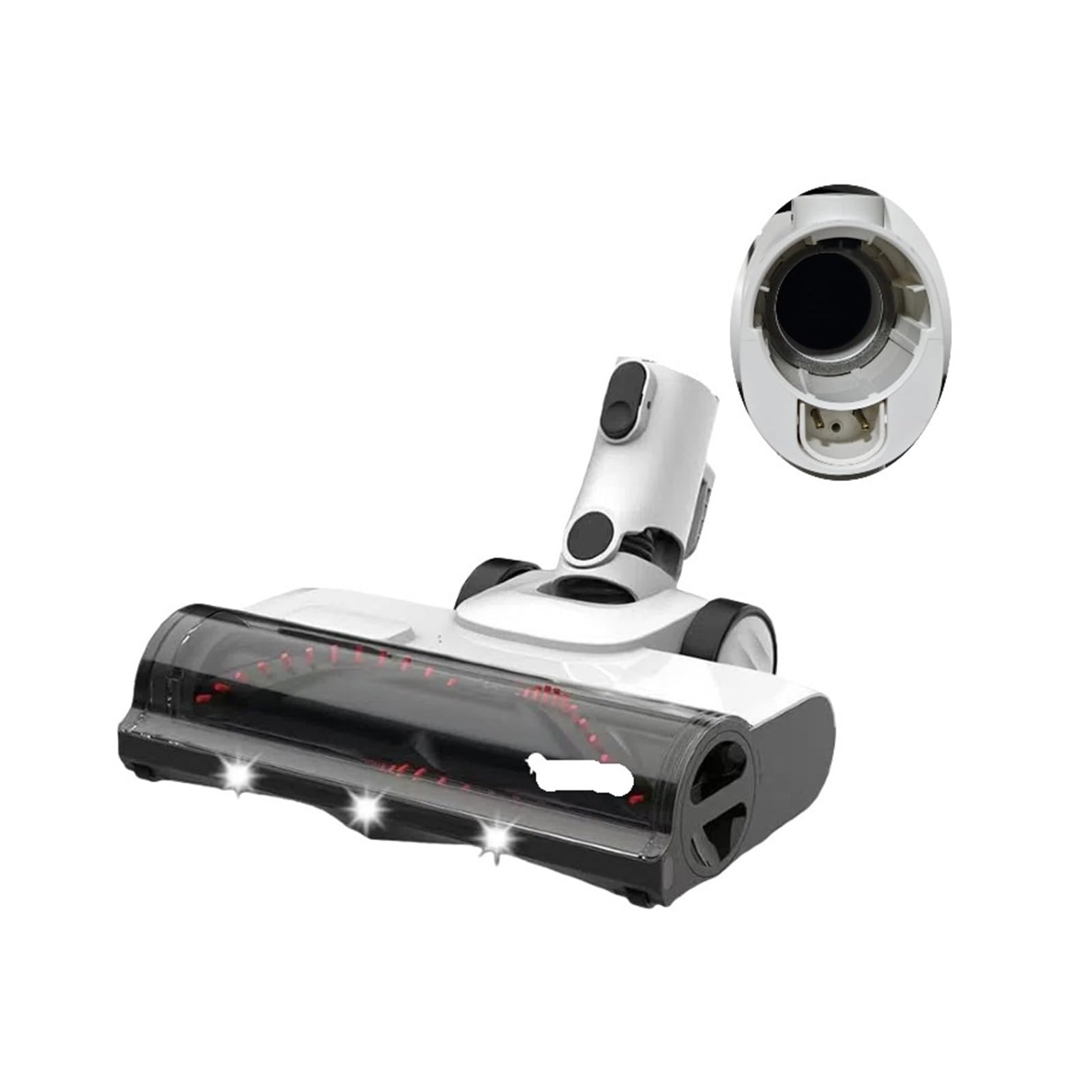 Compatibile Con Tineco, A20/A30/A30S/ VS1D0200US Accessori For Aspirapolvere Senza Fili Accessori Testina Spazzola Elettrica For Tappeti(White)