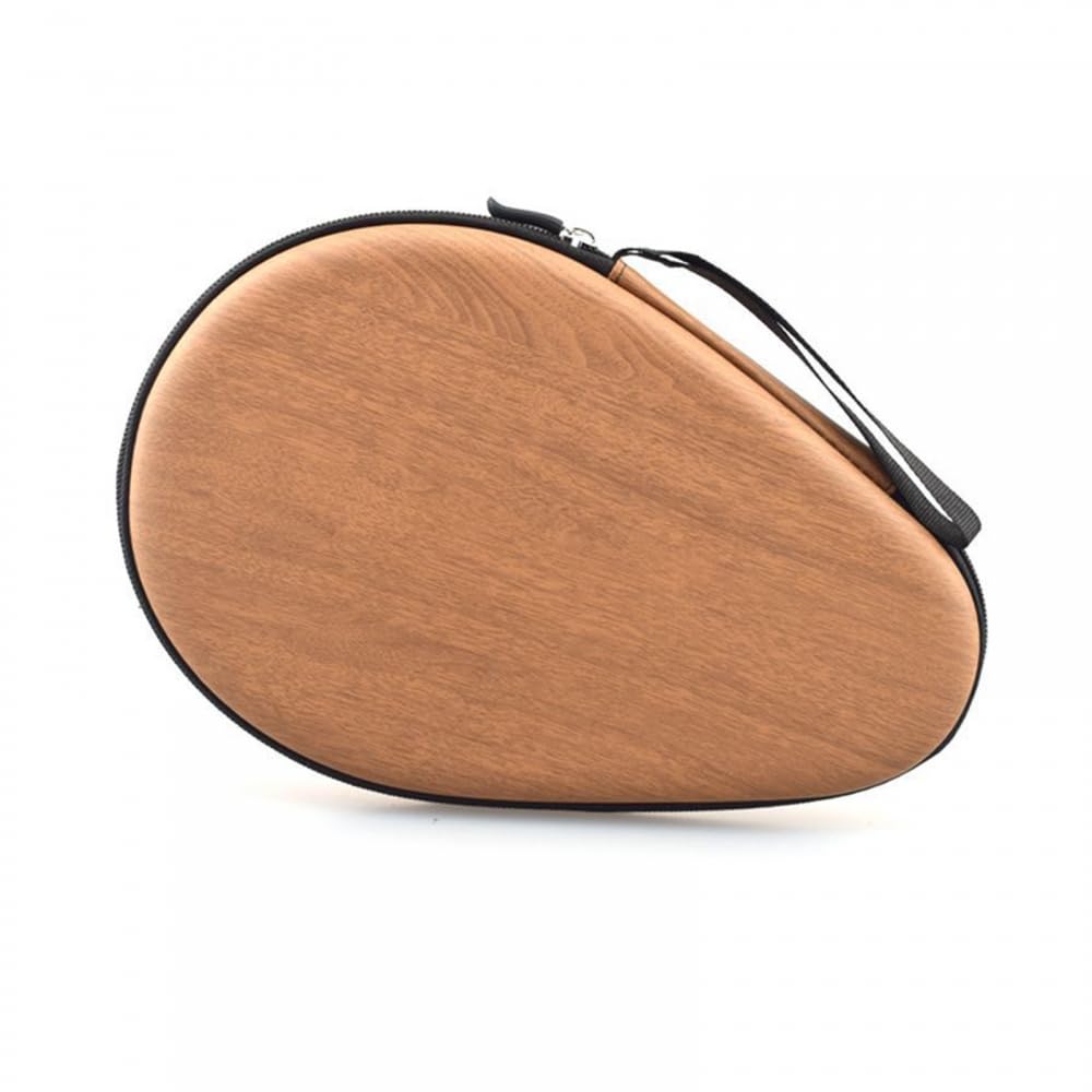 Funda para raqueta de tenis de mesa rígida impermeable con cremallera MiOYOOW para ping pong 8