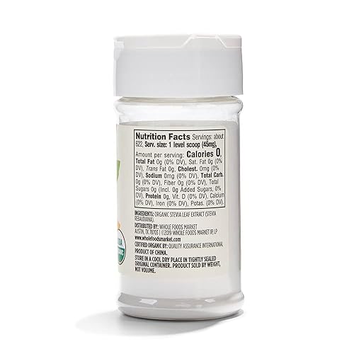 Miniatura 2 de 365 by Whole Foods Market Stevia Extract Powder Orgánico 1 onza