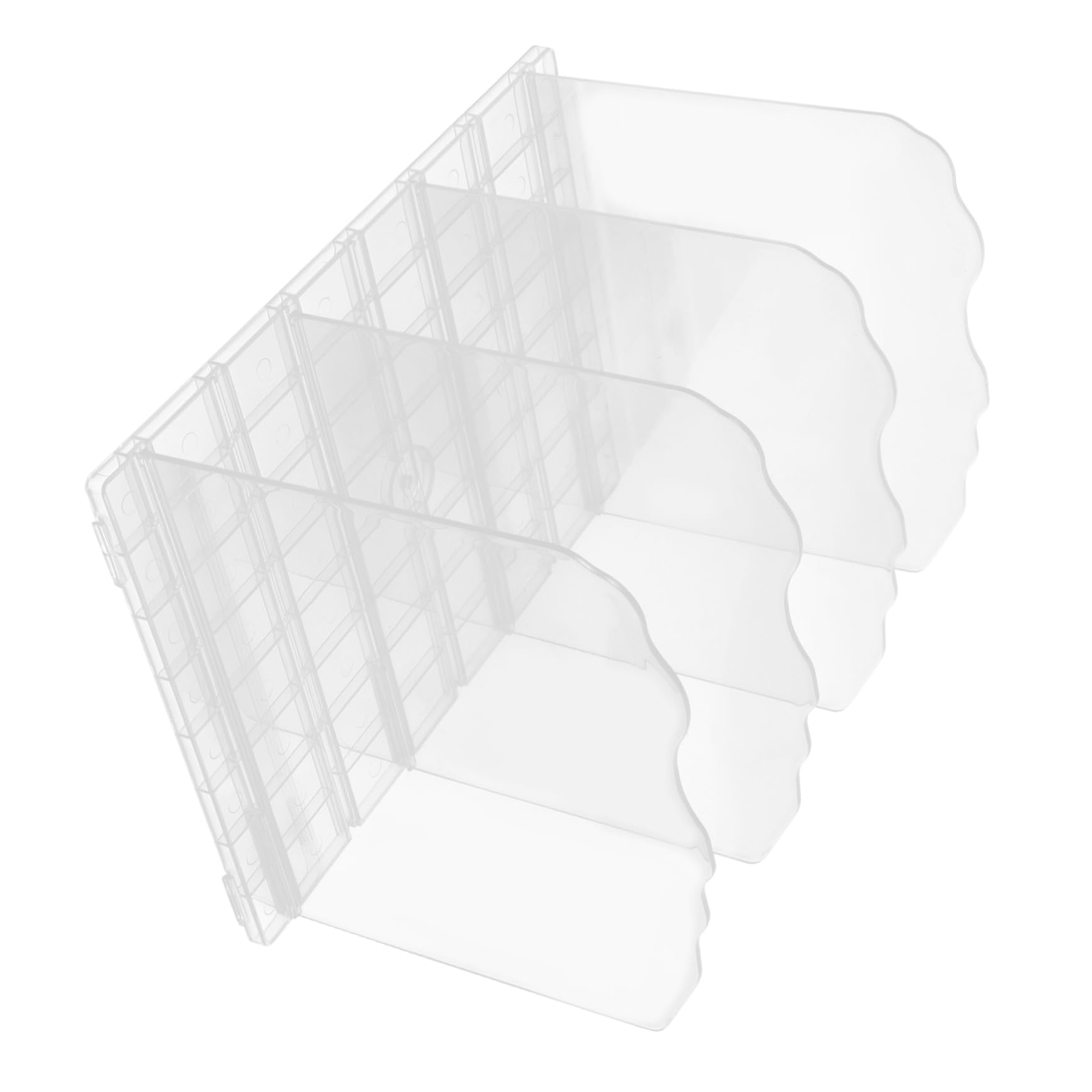 WHAMVOX Bag Organizer Shelf Transparent Dividers Versatile Storage for Handbags Books and Files for Closet and Desktop Organization