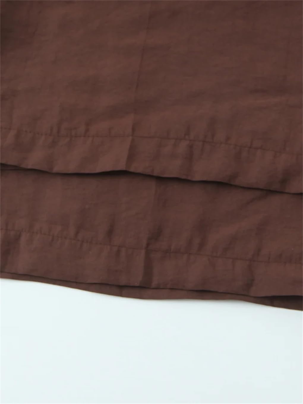 Women's Belt Pleated Vintage High Elastic Waist Wide Leg Pants