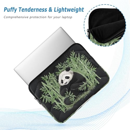 Fundas para laptops Panda y Bamboo 13-14 pulgadas impermeable miniatura 5