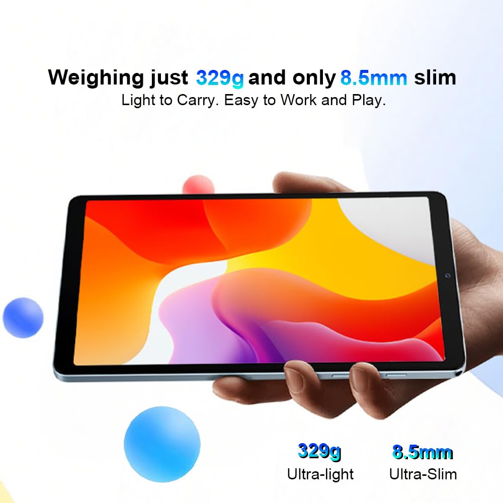 Blackview LINK 2 8.68 Inch Tablet Android 15, 12GB + 128GB/1TB