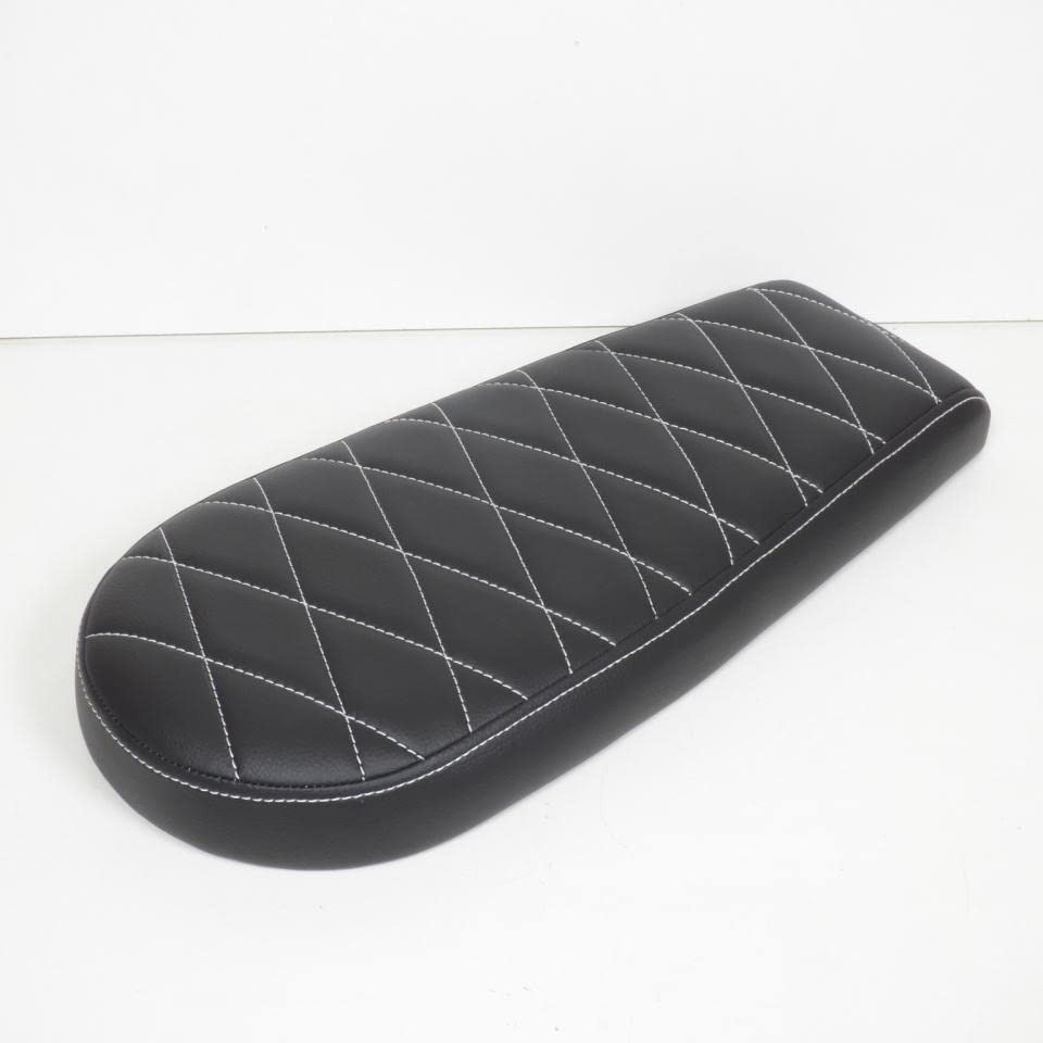 Selle Scrambler Black X asiento acabado artesanal negro de alta resistencia UV 2