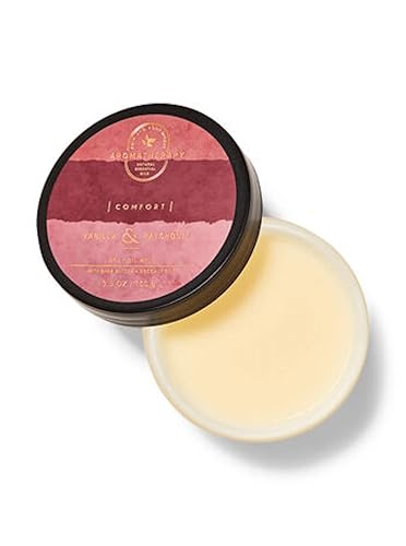 Bath & Body Works Aceite corporal para derretir el cuerpo de pachulí de vainilla y aromaterapia, 3.5 onzas (pachulí de vainill