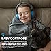 JLab JBuddies Studio 2 Wireless +Wired On-Ear Kids Headphones, Grey/Blue, 65+ Hour Battery Life, Share Mode, Volume Safe, Volume Limiter, Folding, Adjustable, Noise Isolation, with Mic