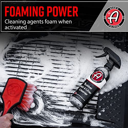 Adam's Polishes Rubber Mat & Liner Cleaner (Gallon) Protectant & Rubber Floor Mat Cleaning Solution For Car Detailing, Deep Cleans & Restores Mats, Truck Bed Cargo Liners #TOP5
