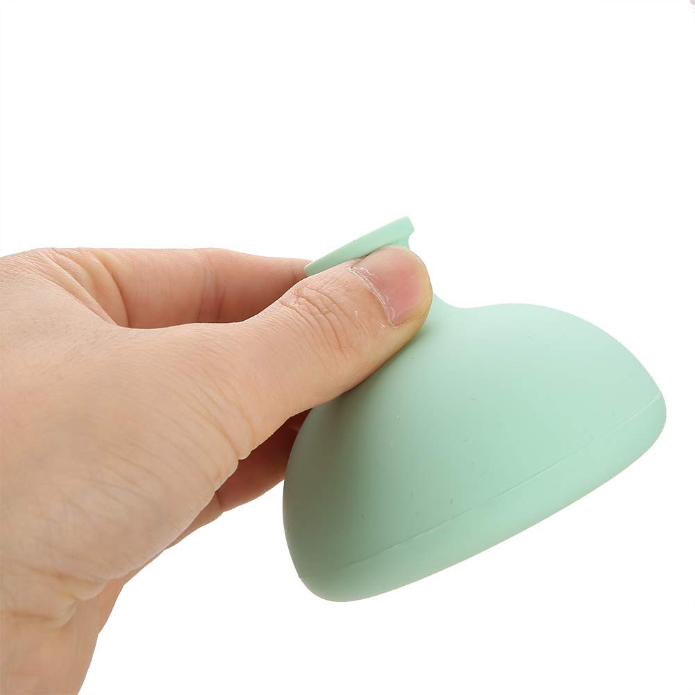 Taza de Silicona para mamá, Alivio de la Congestión del Pecho y Asistente de Eructos para bebé, No Tóxico, Ecológico, Verde/rosa/blanco para Madres (GREEN)